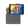 ZAGG tastatūra Pro Keys ar skārienpaliktni-Apple-iPad 10.2-Melns/Pelēks-Vācu