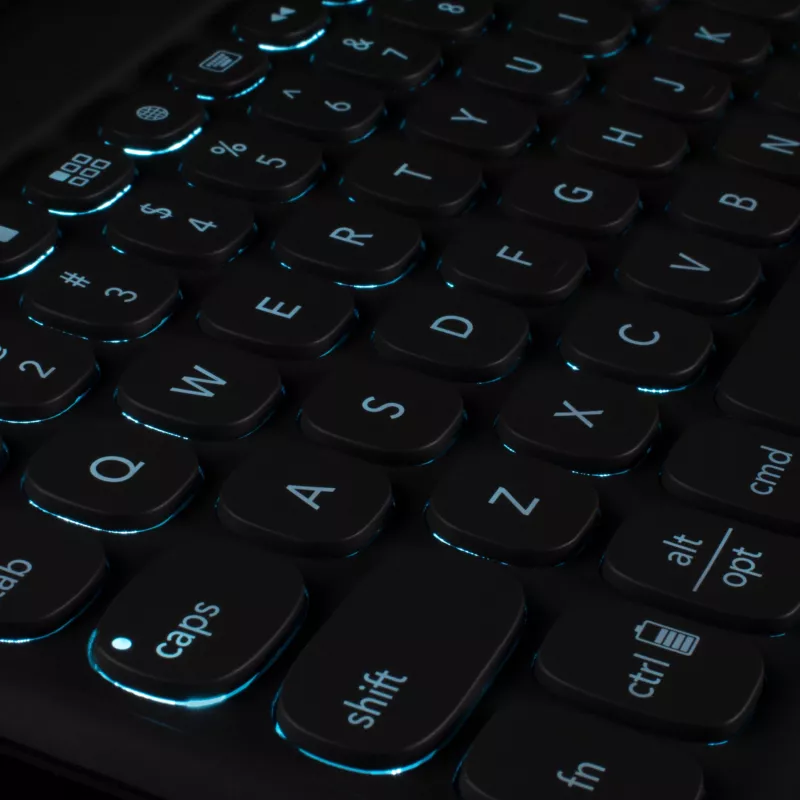 ZAGG tastatūra Pro Keys ar skārienpaliktni-Apple-iPad 10.2-Melns/Pelēks-Vācu