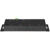 StarTech.com 4 portu USB C centrmezgls 10 Gbps - metāla industriālais USB-C centrmezgls - 2x USB-C un 2x USB-A - ESD aizsardzība pret pārspriegumu - USB-C vai USB-A resursdators - pašdarbināms montējams USB 3.2 Gen 2 Type-C centrmezgls
