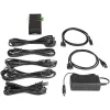 StarTech.com 4 portu USB C centrmezgls 10 Gbps - metāla industriālais USB-C centrmezgls - 2x USB-C un 2x USB-A - ESD aizsardzība pret pārspriegumu - USB-C vai USB-A resursdators - pašdarbināms montējams USB 3.2 Gen 2 Type-C centrmezgls