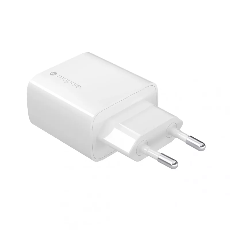 Wall Adapter mophie Accessories USB-C 30W GaN balta EU Fast Charging