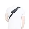 Plecu siksna Mobilis ERGONOMIC SHOULDER STRAP Laptop Melns Carabiner
