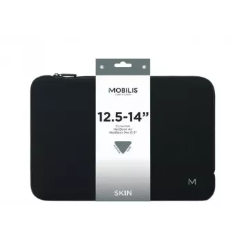 Portatīvā datora apvalks Mobilis Skin 35.6 cm (14 collas) Melns Pelēks