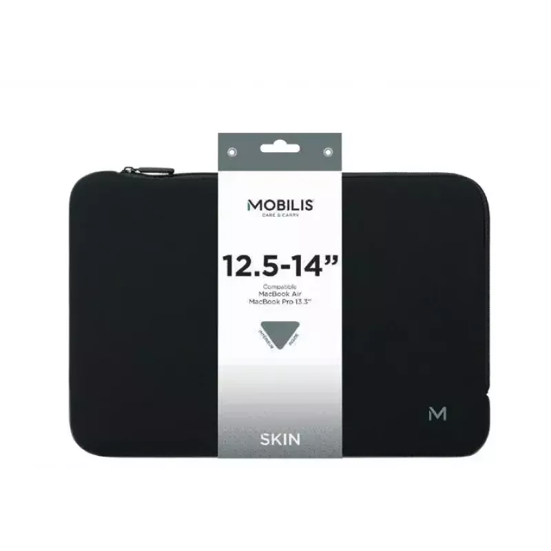 Portatīvā datora apvalks Mobilis Skin 35.6 cm (14 collas) Melns Pelēks