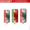 Displex Full Cover ekrāna aizsargs Samsung Galaxy S22+ rūdīts stikls