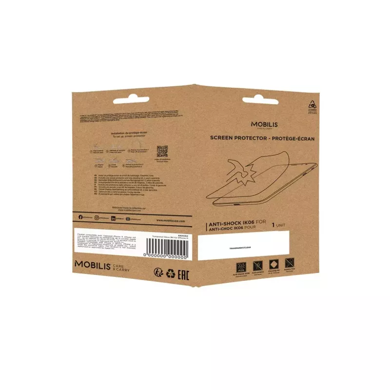 Caurspīdīgs ekrāna aizsargs Mobilis Galaxy Tab A8 10.5'' 5H