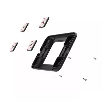 Korpuss Compulocks SMP01B universāla neredzamā stiprinājuma plāksne melnā krāsā