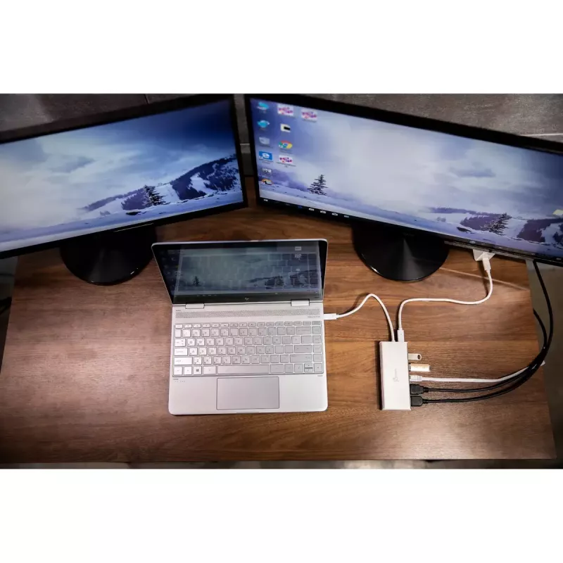 j5create JCD381-N USB Type-C™ Dual HDMI Mini doks — Ethernet / USB 3.1 HUB / PD2.0
