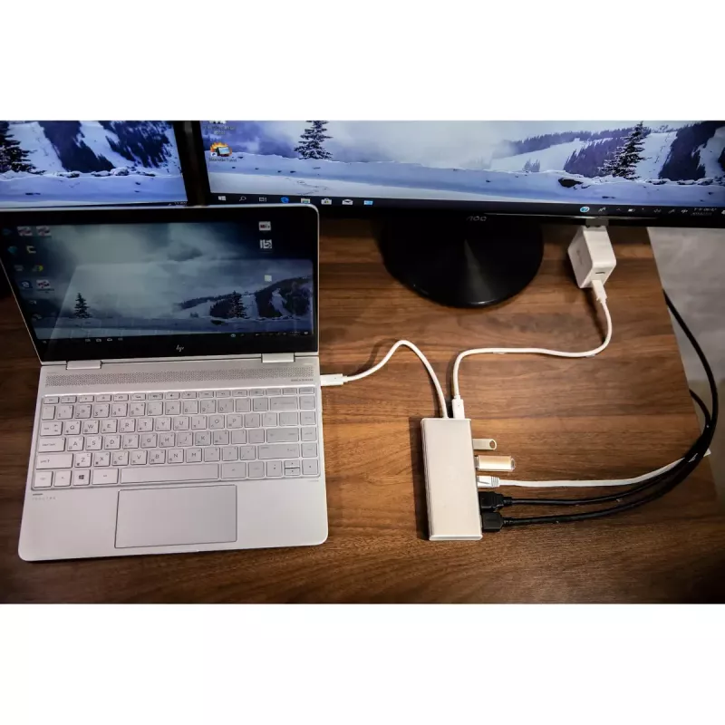 j5create JCD381-N USB Type-C™ Dual HDMI Mini doks — Ethernet / USB 3.1 HUB / PD2.0