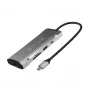 j5create JCD393 4K60 Elite USB-C® 10Gbps Mini Dock, Space pelēka
