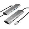 j5create JCD393 4K60 Elite USB-C® 10Gbps Mini Dock, Space pelēka