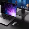 j5create JCD393 4K60 Elite USB-C® 10Gbps Mini Dock, Space pelēka