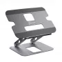 Klēpjdatora un planšetdatora statīvs j5create JTS127-N Multi-Angle Aluminium Melns Pelēks