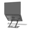 Klēpjdatora un planšetdatora statīvs j5create JTS127-N Multi-Angle Aluminium Melns Pelēks