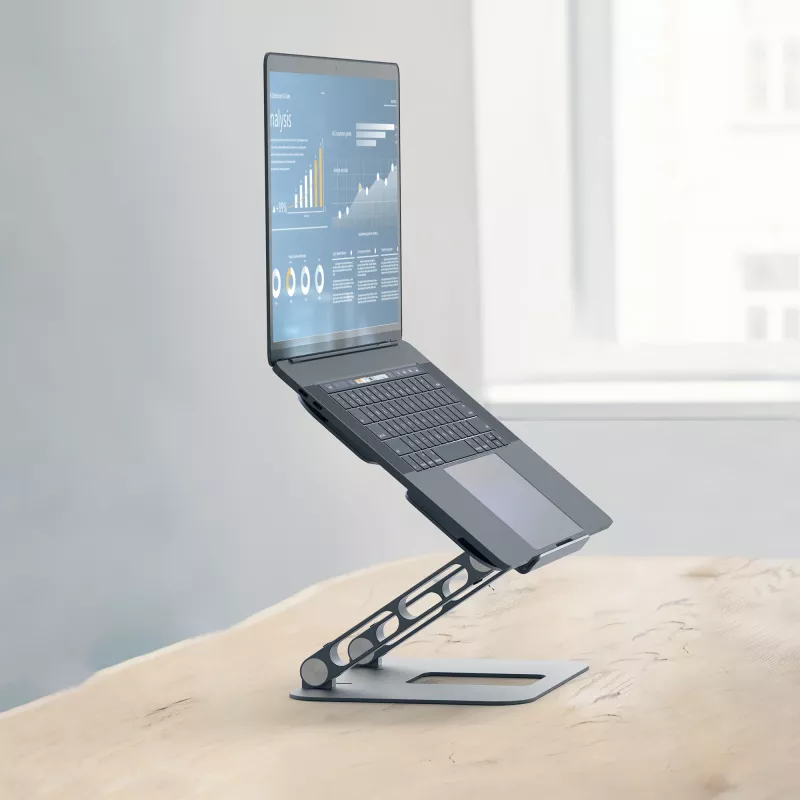 Klēpjdatora un planšetdatora statīvs j5create JTS127-N Multi-Angle Aluminium Melns Pelēks