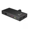 j5create JVA02 Tiešraides uztveršanas adapteris HDMI™ uz USB-C™ ar strāvas padevi, melns