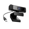 j5create JVCU100 USB™ HD tīmekļa kamera ar 360° rotāciju, 1080p video uzņemšanas izšķirtspēja, melna