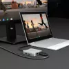 j5create JCD391 4K60 Elite USB-C® PD vairāku pieslēgvietu adapteris, sudraba krāsa