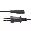 StarTech.com 3m (10 pēdu) klēpjdatora strāvas vads, EU kontaktdakša uz C7, 2.5A 250V, 18AWG, klēpjdatora rezerves vads, printera strāvas kabelis, klēpjdatora lādētāja vads, klēpjdatora strāvas bloka vads, melns
