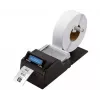 Etiķešu printeris CUSTOM TK180 — termiskā pārneses druka, 300×300 DPI, 200 mm/s, maks. papīra platums 82,5 mm, vadu Ethernet, melns