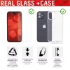 Displex ekrāna aizsargs ar maciņu Apple iPhone 14 Plus rūdīts stikls
