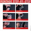 Displex Smart Glass (9H) Apple iPhone XR/11, montāžas uzlīme, neplīstošs, ultraplāns, neredzams