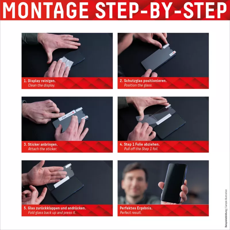 Displex Smart Glass (9H) Apple iPhone XR/11, montāžas uzlīme, neplīstošs, ultraplāns, neredzams