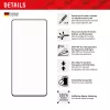 Displex pilna pārklājuma ekrāna aizsargs (10H) Google Pixel 7 Pro, Eco montāžas rāmis, pilns pārklājums