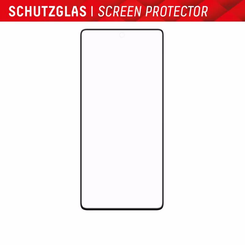 Displex pilna pārklājuma ekrāna aizsargs (10H) Google Pixel 7 Pro, Eco montāžas rāmis, pilns pārklājums