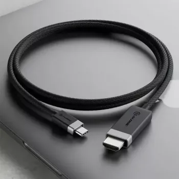 ALOGIC FUCHD1-SGR video kabeļa adapteris 1 m HDMI A tipa USB-C tipa pelēks