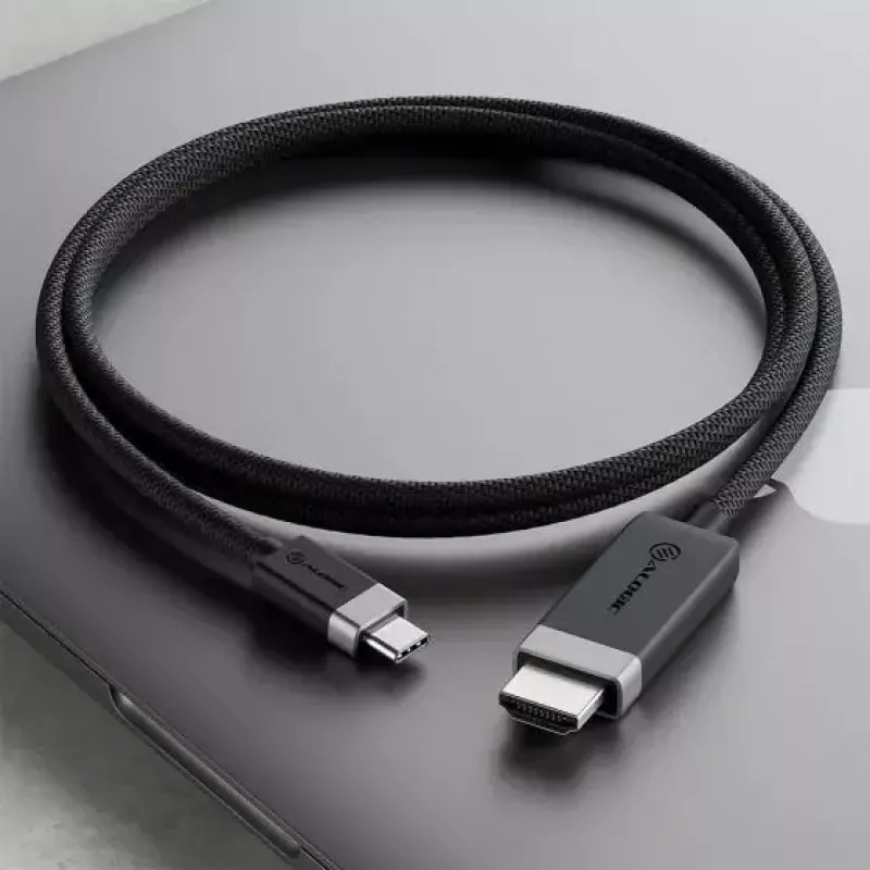 ALOGIC FUCHD1-SGR video kabeļa adapteris 1 m HDMI A tipa USB-C tipa pelēks