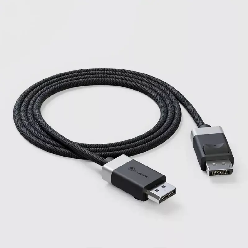 ALOGIC FUDP2-SGR DisplayPort kabelis 2 m, pelēks/melns