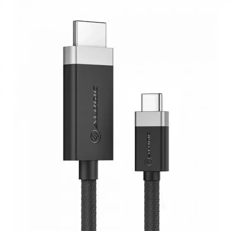 ALOGIC FUCHD2-SGR video kabeļa adapteris 2 m HDMI Type A USB Type-C Pelēks