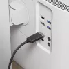 ALOGIC FUDPHD2-SGR video adaptera kabelis 2 m DisplayPort HDMI Melns Pelēks