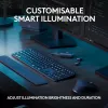 Logitech MX Keys S tastatūra universāla RF bezvadu + Bluetooth AZERTY beļģu grafīta krāsā