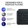 Logitech MX Keys S tastatūra universāla RF bezvadu + Bluetooth AZERTY beļģu grafīta krāsā