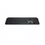 Logitech MX Keys S tastatūra universāla RF bezvadu + Bluetooth AZERTY beļģu grafīta krāsā