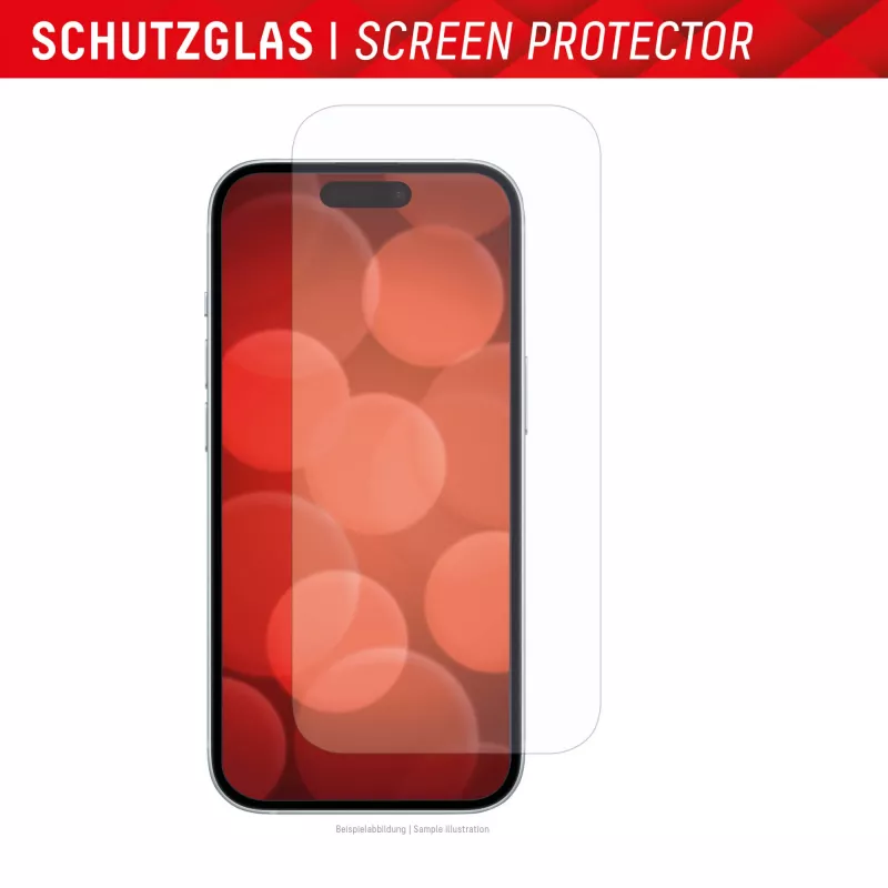 Displex ekrāna aizsargs + maciņš Apple iPhone 15 Plus, Eco montāžas rāmis, izturīgs pret skrāpējumiem
