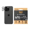 PanzerGlass ® Hoops® Metāla Kameras Objektīva Aizsargs Melns iPhone 15 Pro | 15 Pro Max