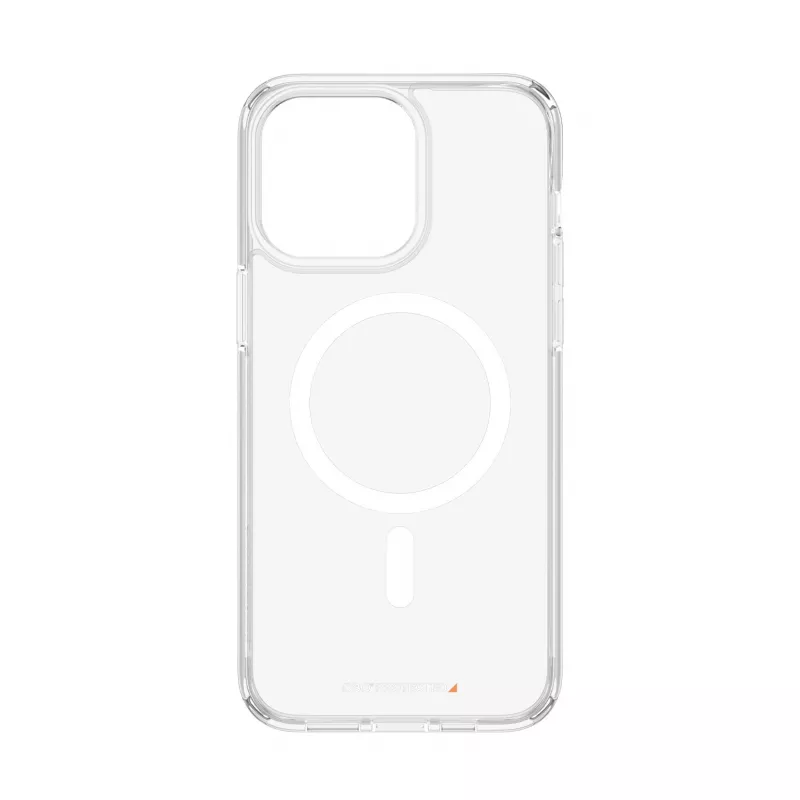 PanzerGlass ® HardCase caurspīdīgs ar baltu MagSafe un D3O® iPhone 15 Pro Max