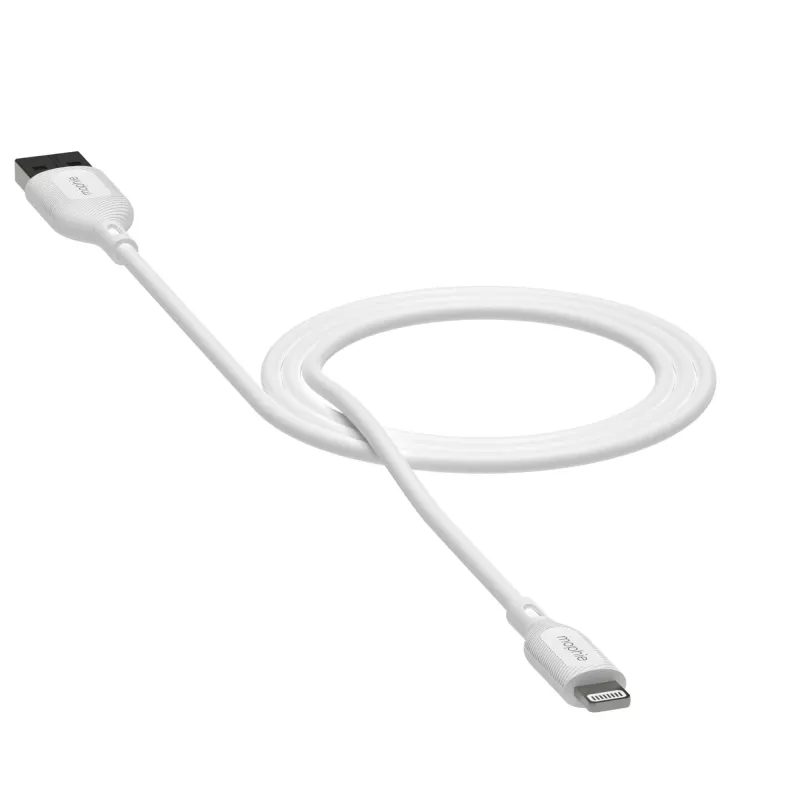 Uzlādes kabelis mophie essentials 1M Lightning uz USB-A 12W