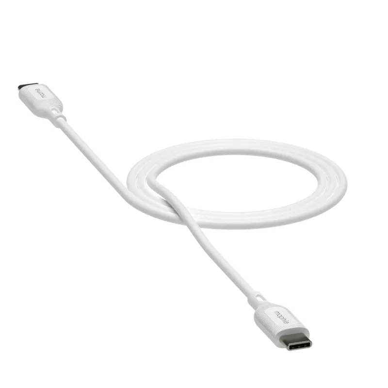 mophie essentials uzlādes kabeļi | 1M USB kabelis USB 2.0 USB C Balts