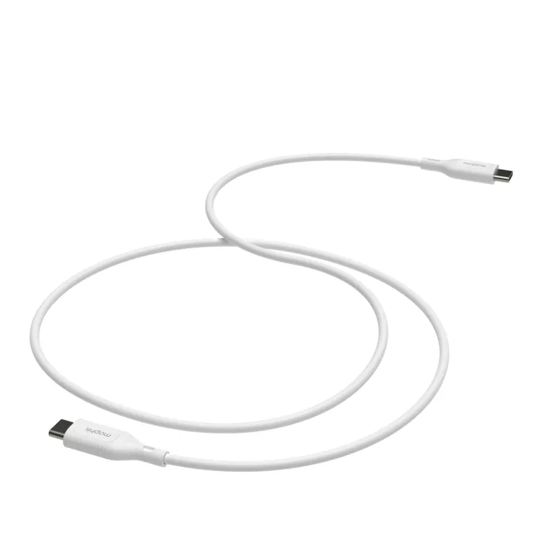 mophie essentials uzlādes kabeļi | 1M USB kabelis USB 2.0 USB C Balts