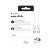 mophie essentials uzlādes kabeļi | 1M USB kabelis USB 2.0 USB C Balts