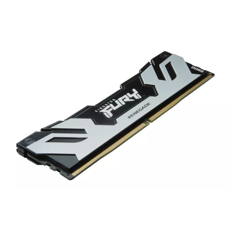 Kingston Technology FURY 24GB 7200MT/s DDR5 CL38 DIMM Renegade Silver XMP