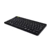 R-Go Tools Ergonomiskā tastatūra R-Go Compact Break, kompakta tastatūra ar pārtraukuma programmatūru, QWERTZ (DE), Bluetooth, melna