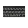R-Go Tools Ergonomiskā tastatūra R-Go Compact Break, kompakta tastatūra ar pārtraukuma programmatūru, QWERTZ (DE), Bluetooth, melna