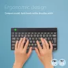 R-Go Tools Ergonomiskā tastatūra R-Go Compact Break, kompakta tastatūra ar pārtraukuma programmatūru, QWERTZ (DE), Bluetooth, melna