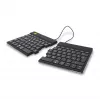 R-Go Tools ergonomiskā tastatūra R-Go Split Break ar pārtraukumu programmatūru, ergonomiska dalītā tastatūra, QWERTZ (DE), Bluetooth, melna