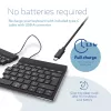 R-Go Tools ergonomiskā tastatūra R-Go Split Break ar pārtraukumu programmatūru, ergonomiska dalītā tastatūra, QWERTZ (DE), Bluetooth, melna
